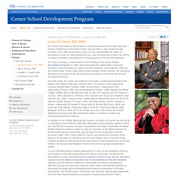 James P. Comer, MD, MPH > Comer School Development Program