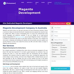 Magento Development Company Australia - Hire Expert Magento Developers - Build Your Magento Website