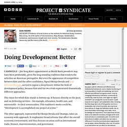 "Doing Development Better" by Dani Rodrik