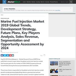 Marine Fuel Injection Market 2019 Global Trends, Development Strategy, Future Plans, Key Players Analysis, Sales Revenue, Segmentation and Opportunity Assessment by 2024