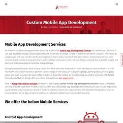 ios and Android App Development india