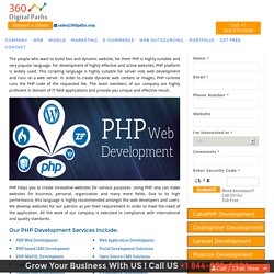 PHP Web Development Services Company Gurgaon India