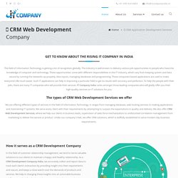 CRM Web Development Services