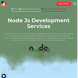 Top Node JS Web Development Company