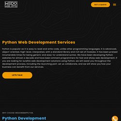 Python Development Services - Python Development Company