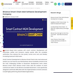 Binance Smart Chain Development Services Company