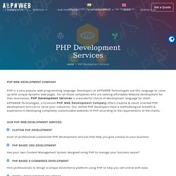 Hire Custom PHP Web Developer