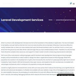 Laravel Development Services - KevinMax