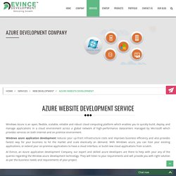 Azure Development - Azure Developers By Evince Development