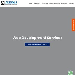 Custom Website Development Company - Altsols