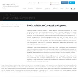 Smart Contract Development Company