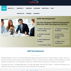 AMP Web Design & Web Development Software Services Company