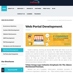 Web Portal Design & Web Development Software Services Company