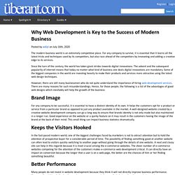 Why Web Development is Key to the Success of Modern Business