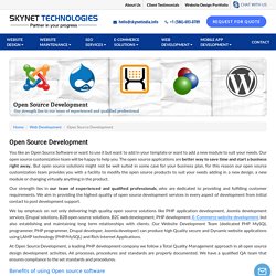 Excellent Open-Source Development Services