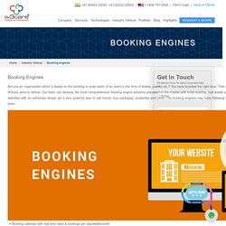 Booking engine web design development company USA