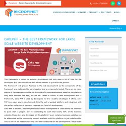 CakePHP – The Best Framework for Large Scale Website Development - Microfinet Technologies Private Limited