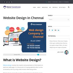 Website Design in Chennai