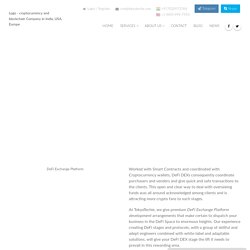 Decentralized Exchange Development company