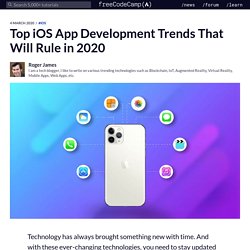 Top iOS App Development Trends That Will Rule in 2020