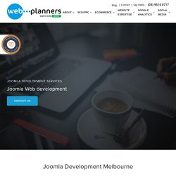 Joomla Web Design Services Melbourne