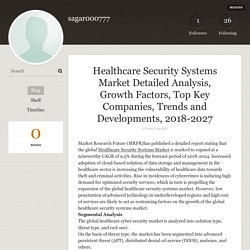 Healthcare Security Systems Market Detailed Analysis, Growth Factors, Top Key Companies, Trends and Developments, 2018-2027 - sagar000777