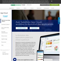 Développement d'applications Cloud Saas : plateforme de cloud computing Force.com - salesforce.com France