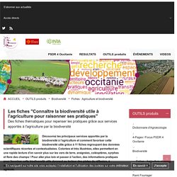 PSDR Occitanie - Pour et Sur le Développement régional - Fiches : Agriculture et biodiversité