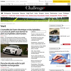 Véhicule vert et développement durable - L'actualité de la voiture écologique