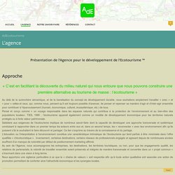 AdE - Agence pour le développement de l'Ecotourisme