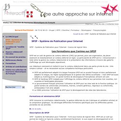 Kit SPIP Paroisse - BP Eminet, Développement, formation SPIP,