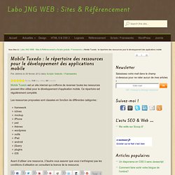 Mobile Tuxedo : le répertoire des ressources pour le développement des applications mobile