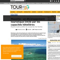 Mayotte : un développement touristique limité par les capacités hôtelières