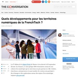 Quels développements pour les territoires numériques de la FrenchTech ?
