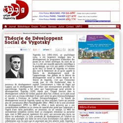 Théorie de Développent Social de Vygotsky