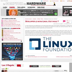 Développer le noyau Linux, c'est facile