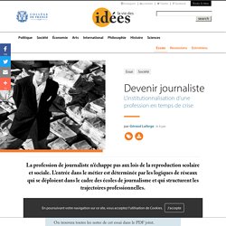 Devenir journaliste