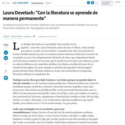 Laura Devetach: "Con la literatura se aprende de manera permanente" - 20.07.2015