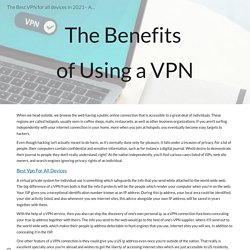 The Best VPN for all devices in 2021– An Ultimate Buyers Guide