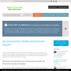 Que deviennent les meubles professionnels recyclés ? - Valdelia