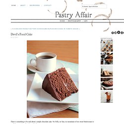 Pastry Affair - Home - Devil's Food Cake