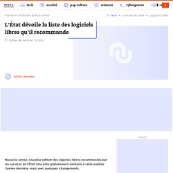 L'État dévoile la liste des logiciels libres qu'il recommande