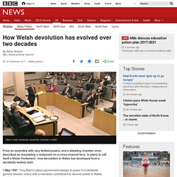 How Welsh devolution has evolved over two decades
