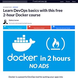 Learn DevOps basics with this free 2-hour Docker course