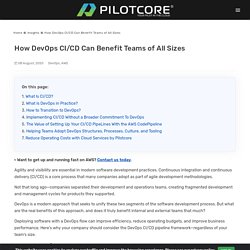 How DevOps CI/CD Can Benefit Teams of All Sizes