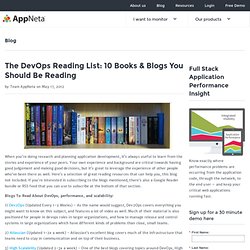 The DevOps Reading List: 10 Books & Blogs