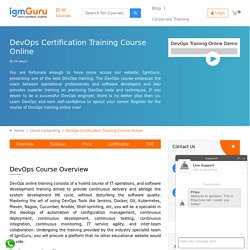 Devops Certifications Course