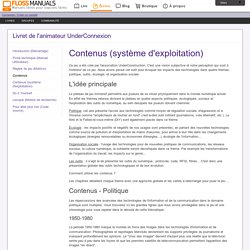 Contenus-Systeme-Dexploitation / Livret de l'animateur UnderConnexion