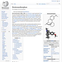 Dextromethorphan