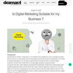 Is Digital Marketing Suitable for my Business ?